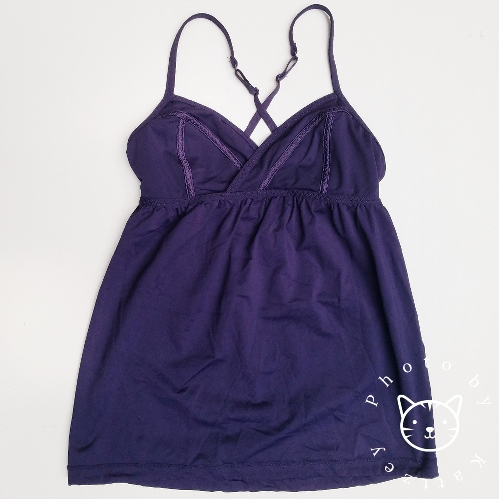 Lululemon Rehearsal Tank Black Swan Size 4